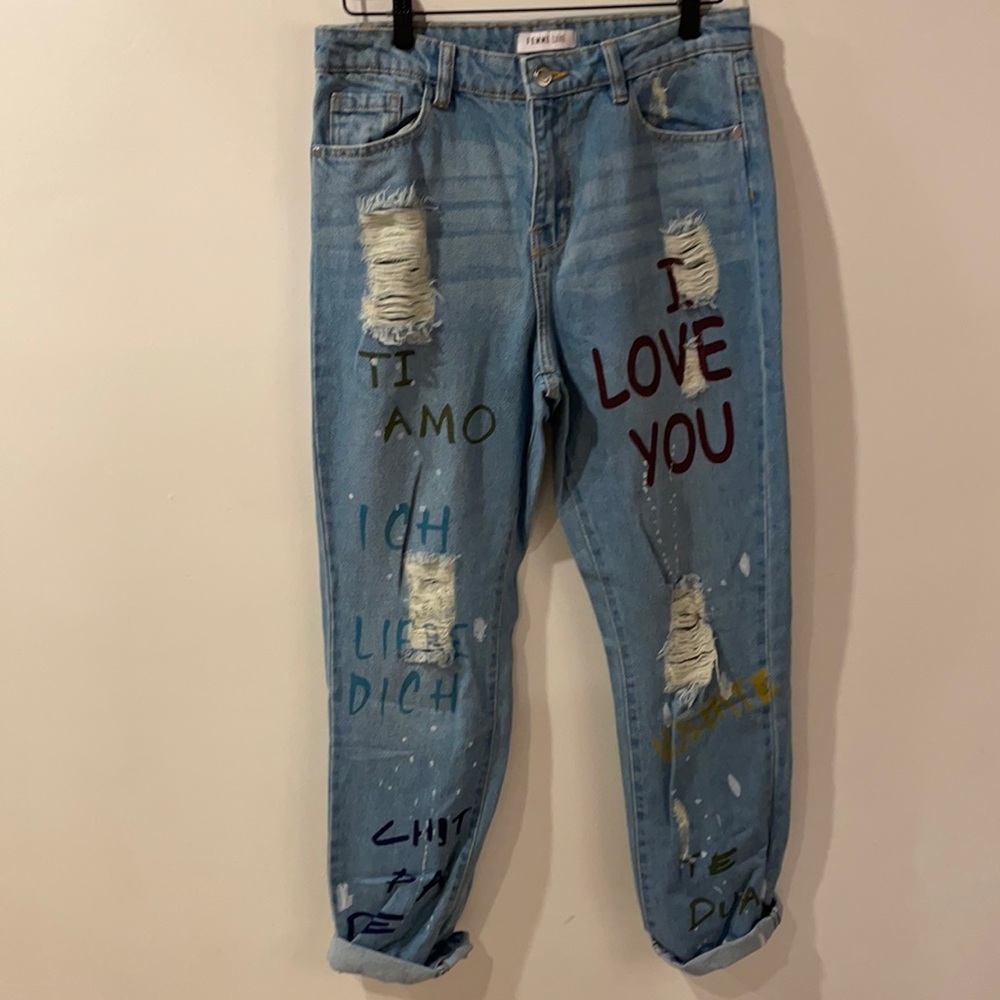 “love” Blue Jeans